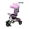 Folding Tricycle Baby Stroller with Reversible Seat and Adjustable Canopy